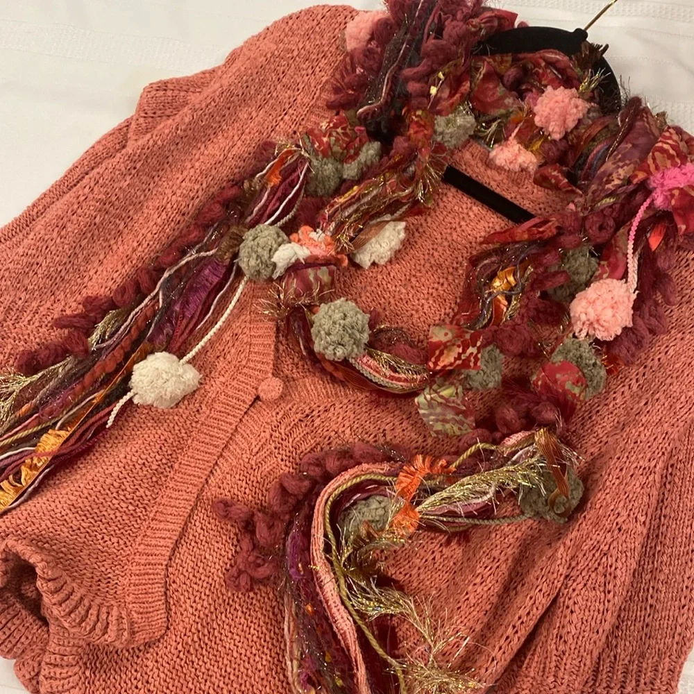 Artisan Textured Scarf - Picture 5 of 8